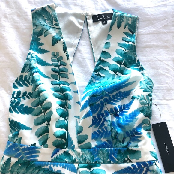 NWT Lulus Balboa Park White Print Romper, Small - Picture 10 of 16